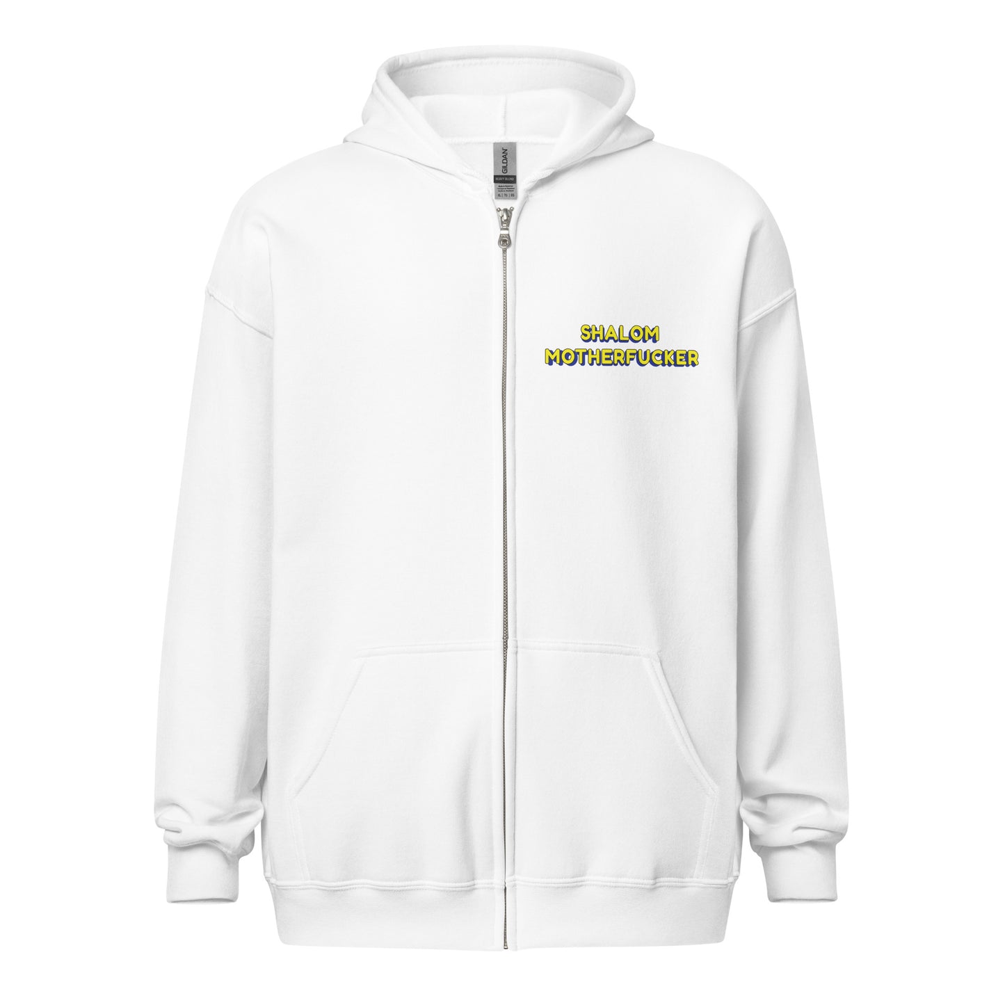 "Shalom Motherfucker" Unisex Full-Zip Hoodie