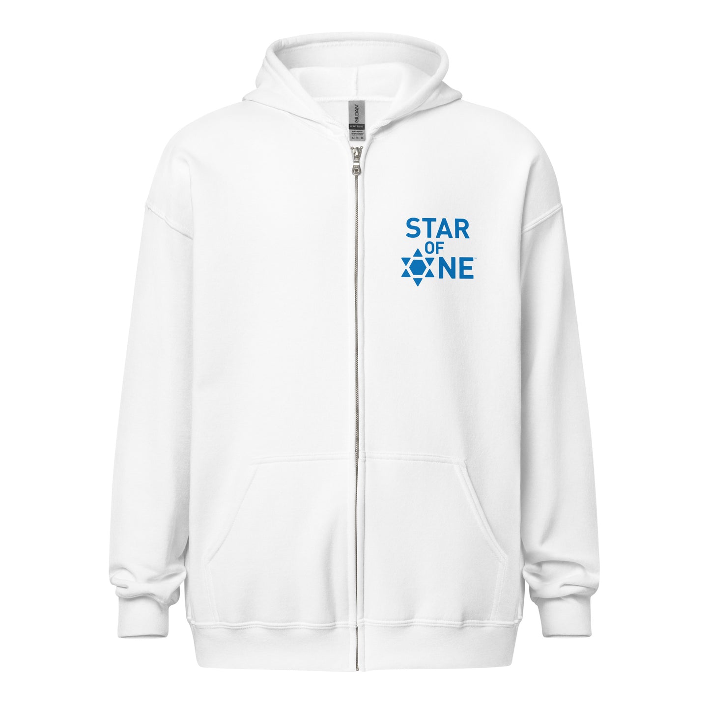 "Star of One" Unisex Full-Zip Hoodie