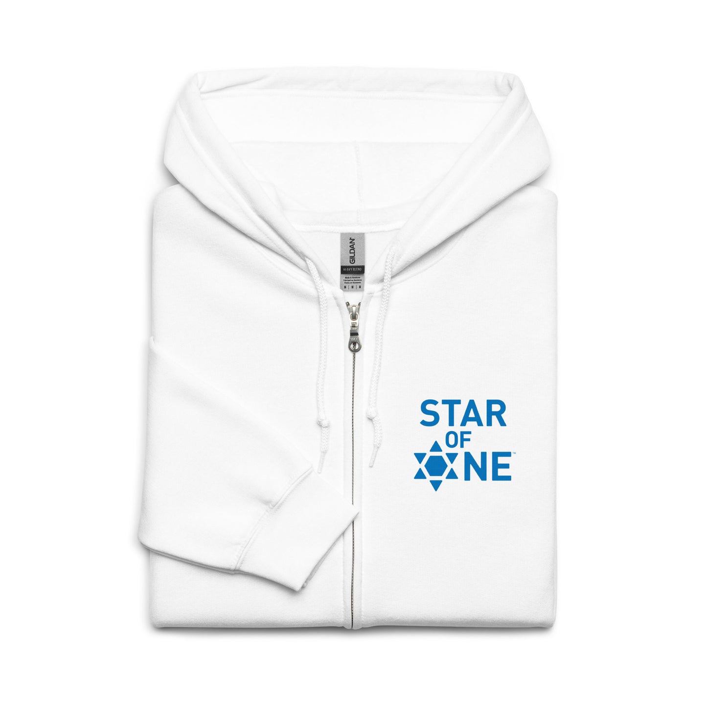 "Star of One" Unisex Full-Zip Hoodie