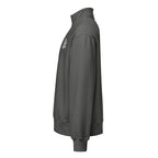 I'm That Jew™ Half-Zip Pullover in Asphalt, side view