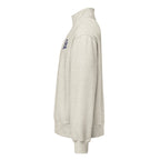 I'm That Jew™ Half-Zip Pullover in Vintage Heather Grey, side view