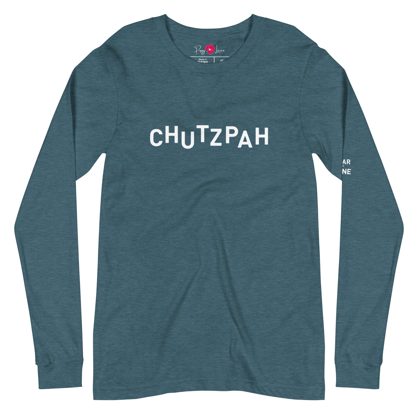 "CHUTZPAH" Unisex Long Sleeve Tee