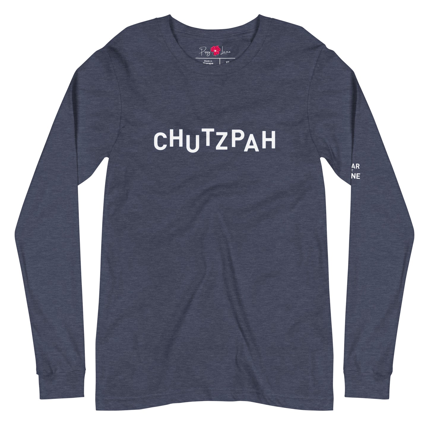 "CHUTZPAH" Unisex Long Sleeve Tee