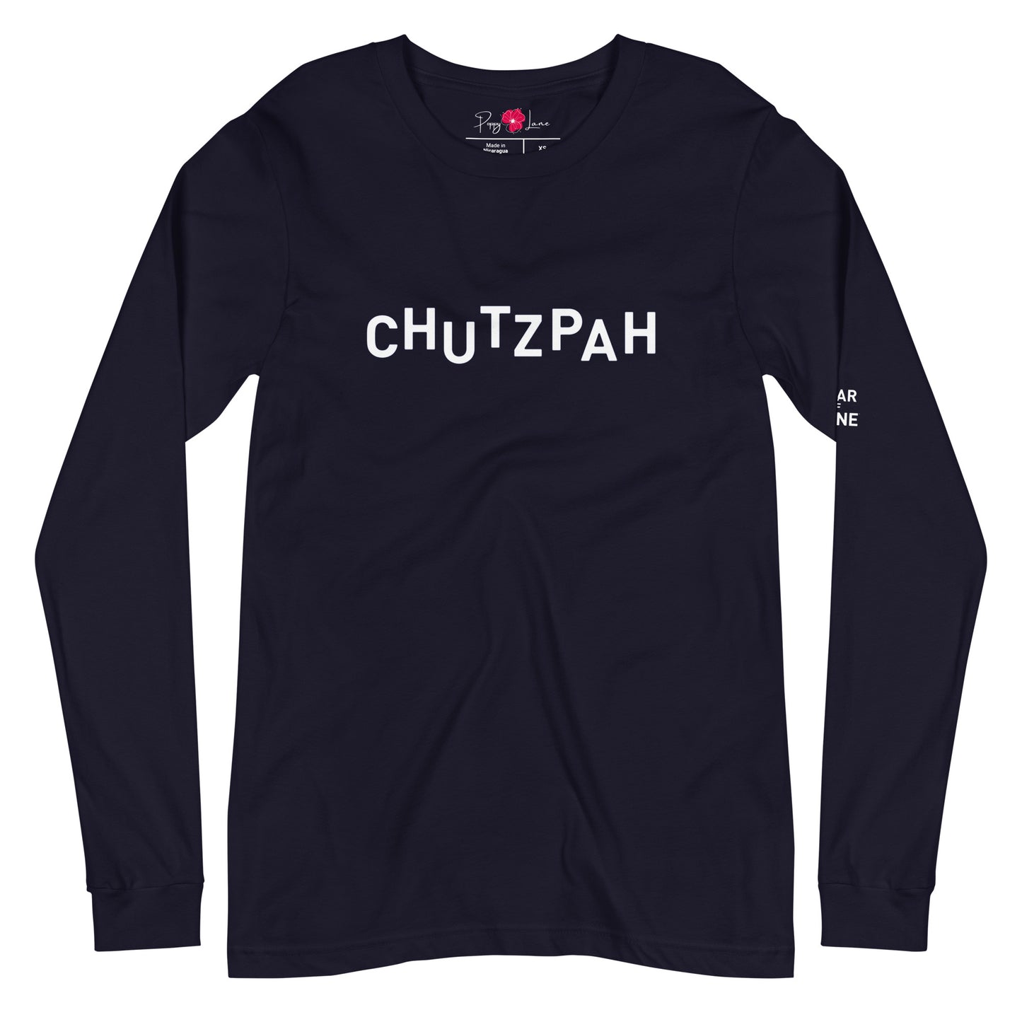 "CHUTZPAH" Unisex Long Sleeve Tee