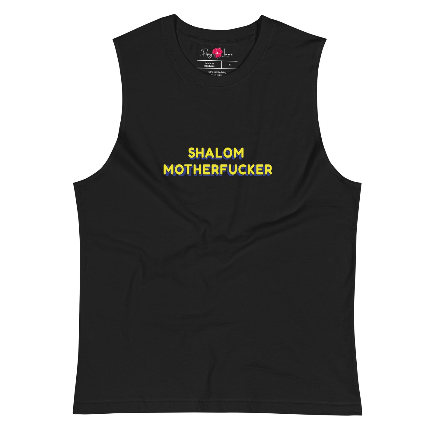 "Shalom Motherfucker" Unisex Muscle Tank