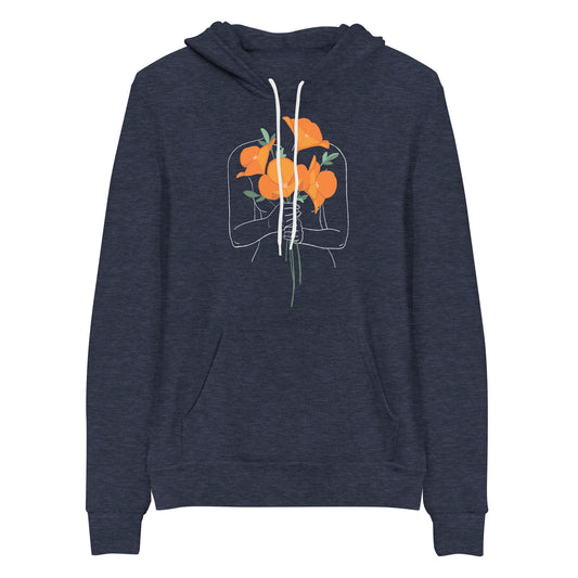 "Blossoming" Lightweight Unisex Hoodie