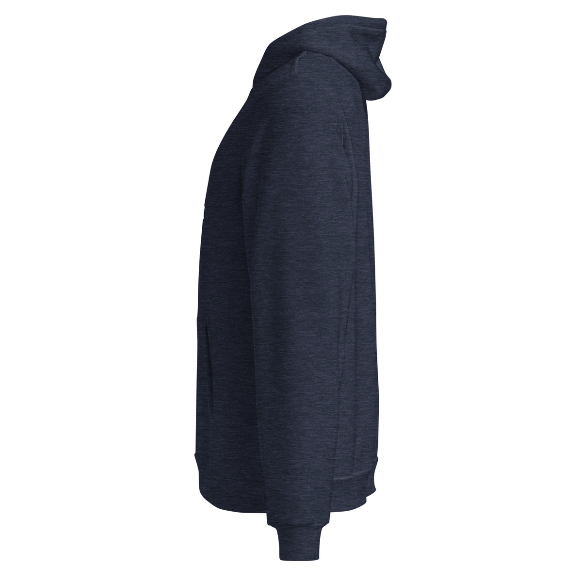 Heather Navy I'm That Jew® unisex pullover hoodie by Eitan Chitayat, left side view