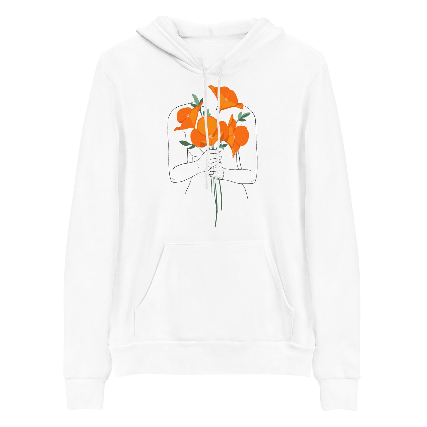 "Blossoming" Lightweight Unisex Hoodie