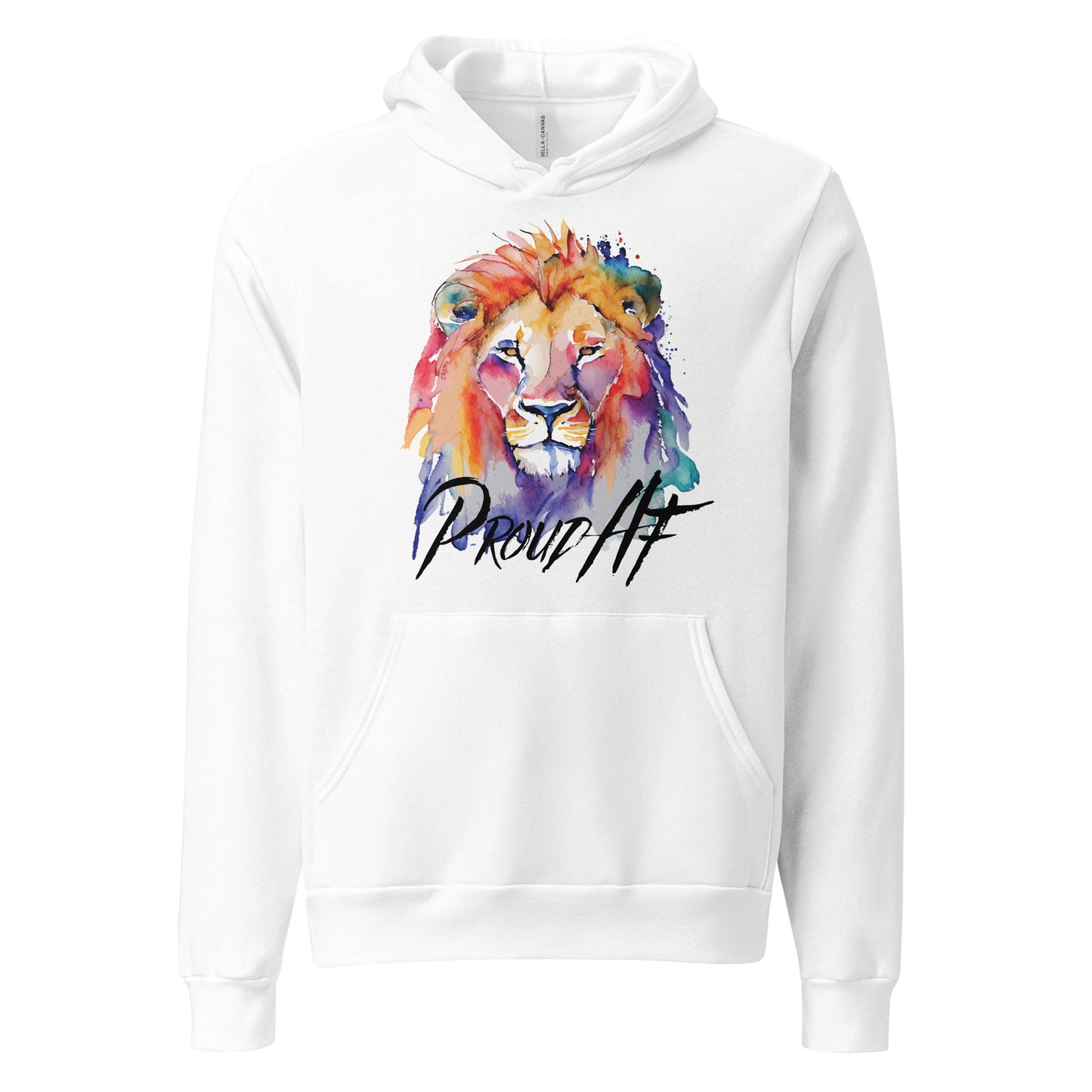 "Proud AF" Lightweight Unisex Hoodie