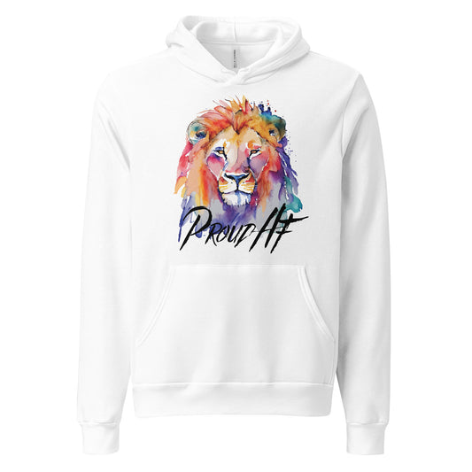 "Proud AF" Lightweight Unisex Hoodie