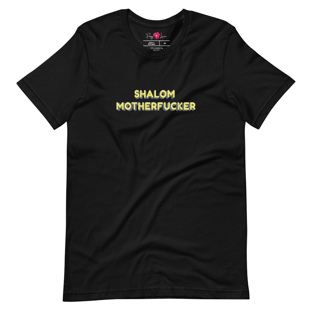 "Shalom Motherfucker" Short Sleeve Tee
