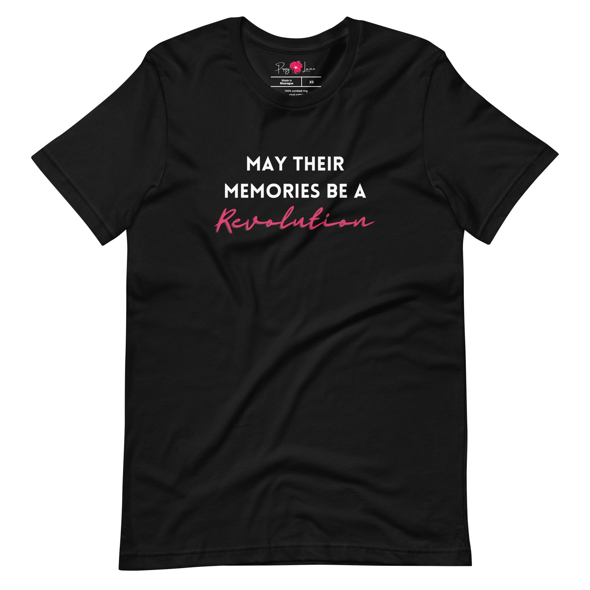 "May Their Memories Be a Revolution" Short Sleeve Tee