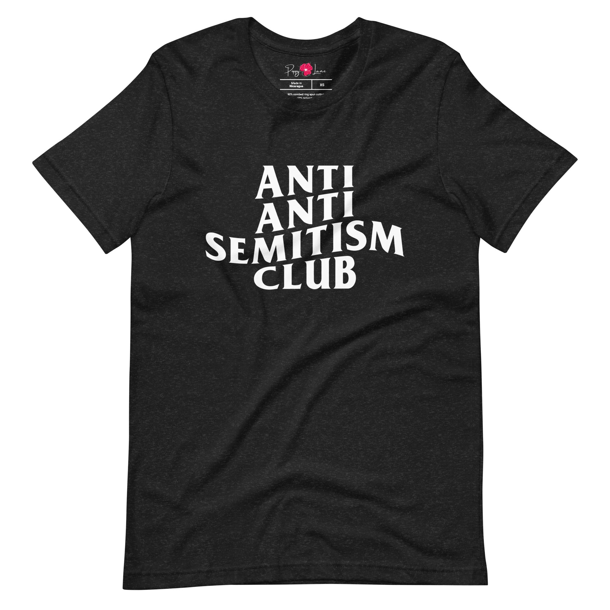 Anti-Antisemitism Club Unisex Short Sleeve Tee