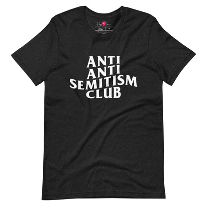 "Anti-Antisemitism Club" Unisex Short Sleeve Tee