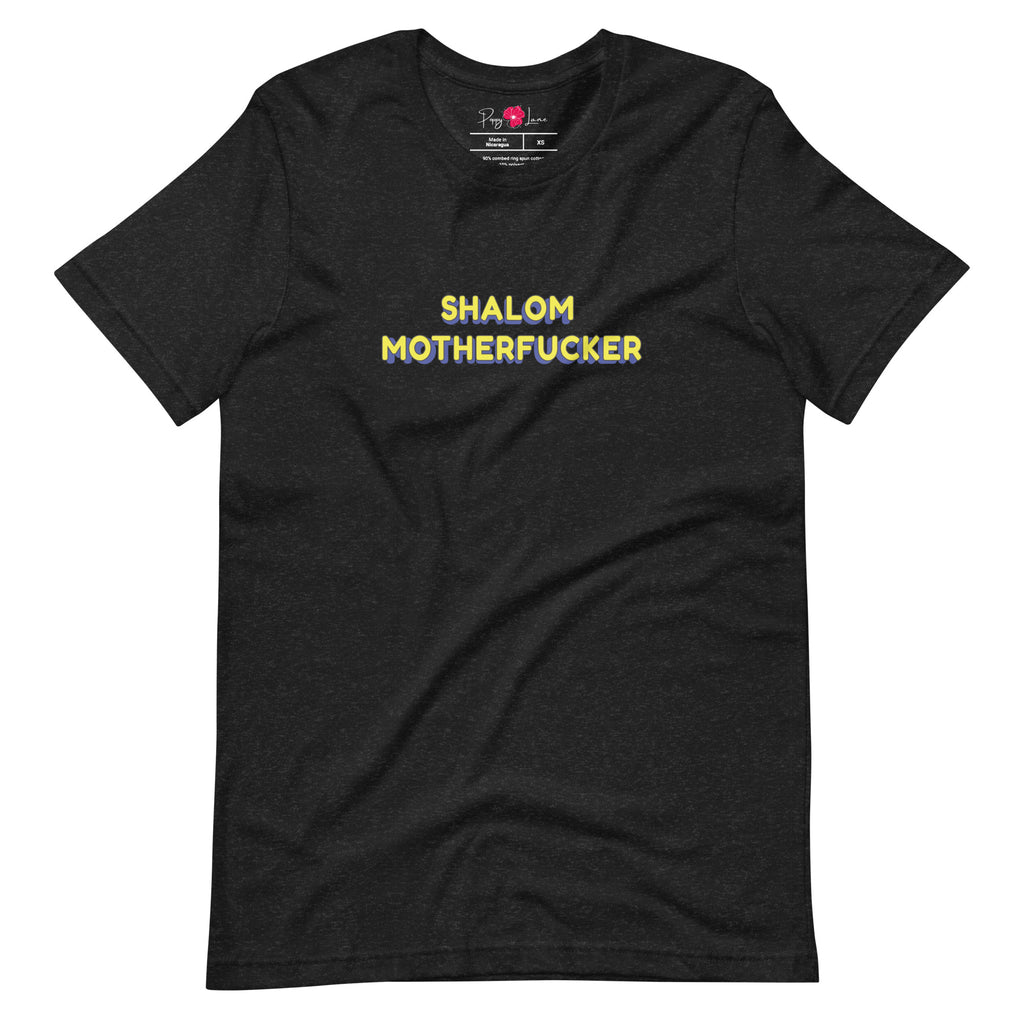 "Shalom Motherfucker" Short Sleeve Tee