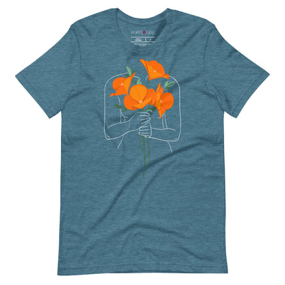 "Blossoming" Unisex Short Sleeve Tee