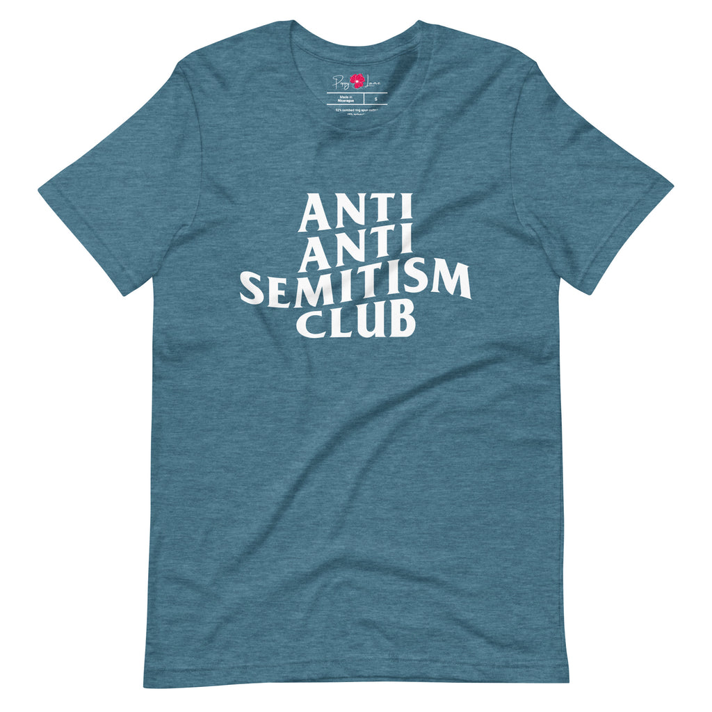 Anti-Antisemitism Club Unisex Short Sleeve Tee