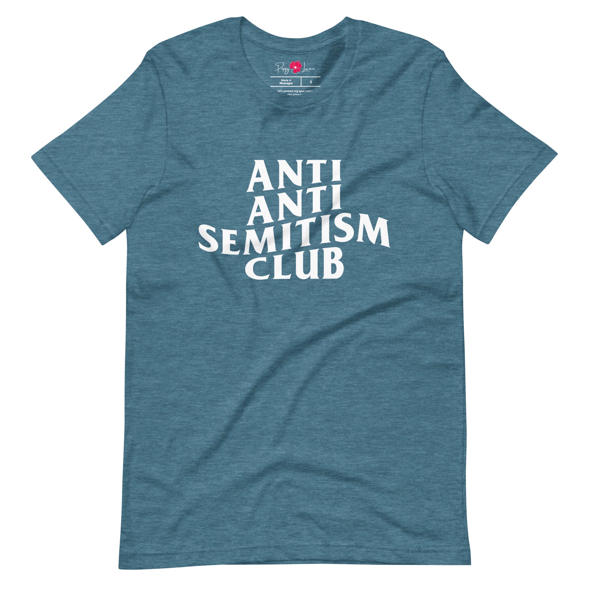 Anti-Antisemitism Club Unisex Short Sleeve Tee