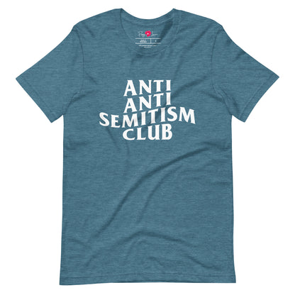 "Anti-Antisemitism Club" Unisex Short Sleeve Tee