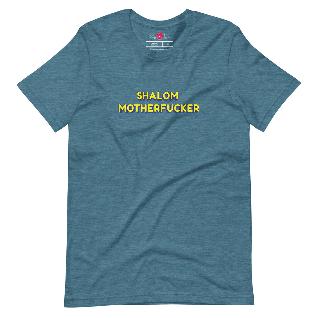 "Shalom Motherfucker" Short Sleeve Tee