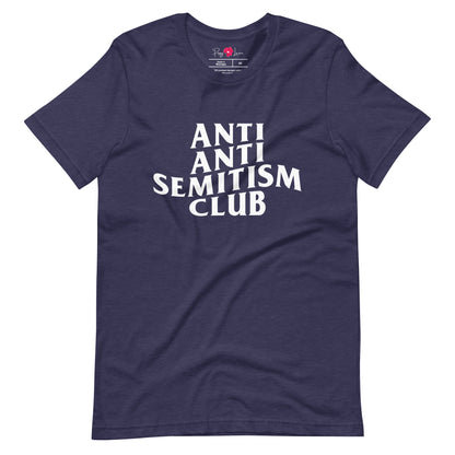 "Anti-Antisemitism Club" Unisex Short Sleeve Tee