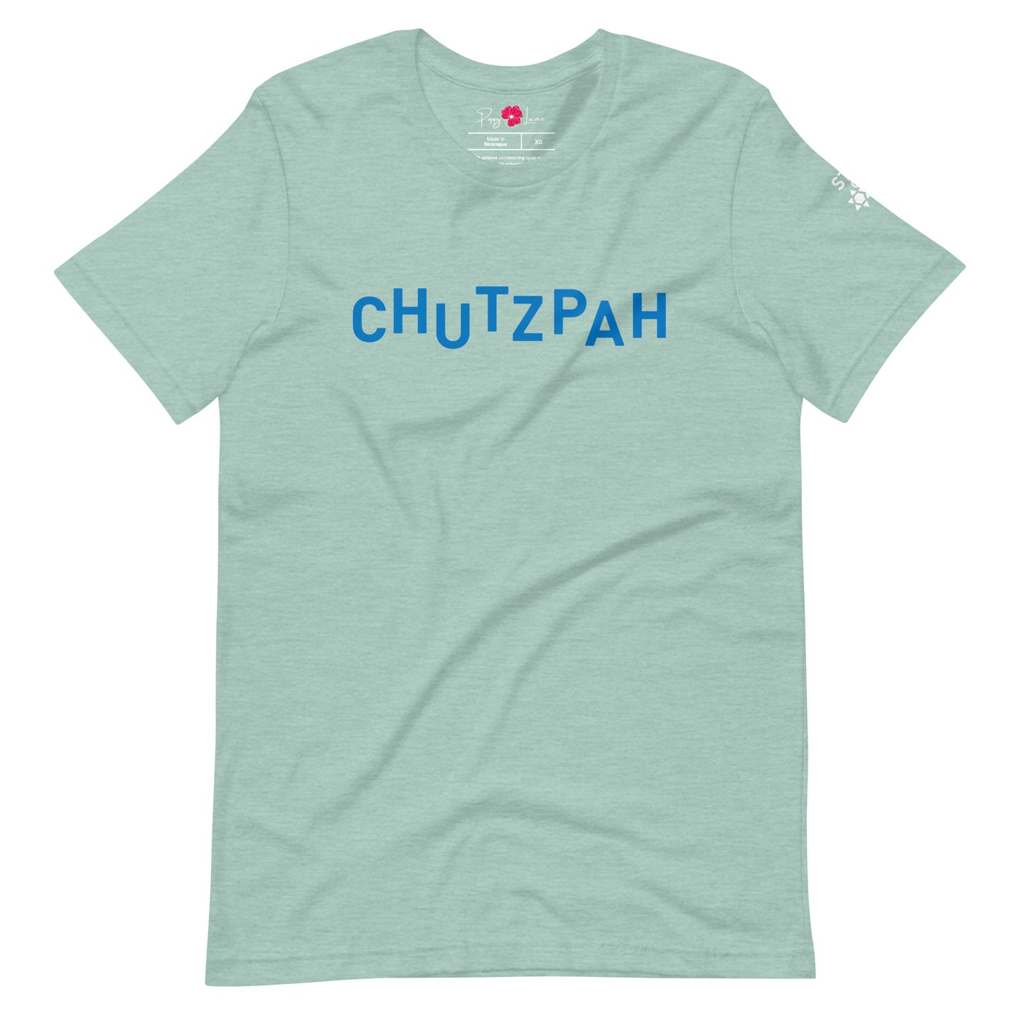 "CHUTZPAH" Unisex Short Sleeve Shirt