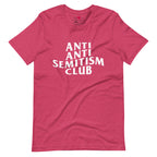 Anti-Antisemitism Club Unisex Short Sleeve Tee