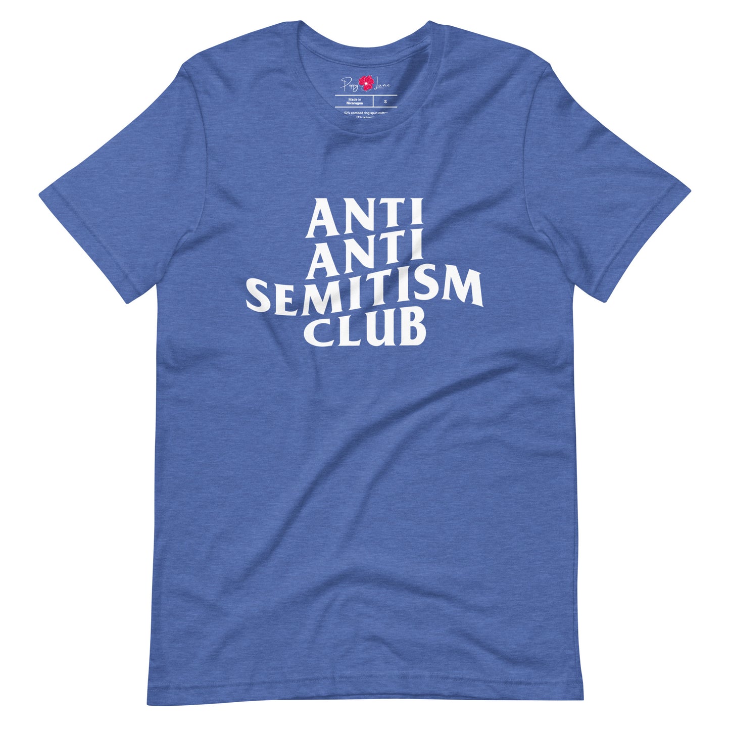 "Anti-Antisemitism Club" Unisex Short Sleeve Tee