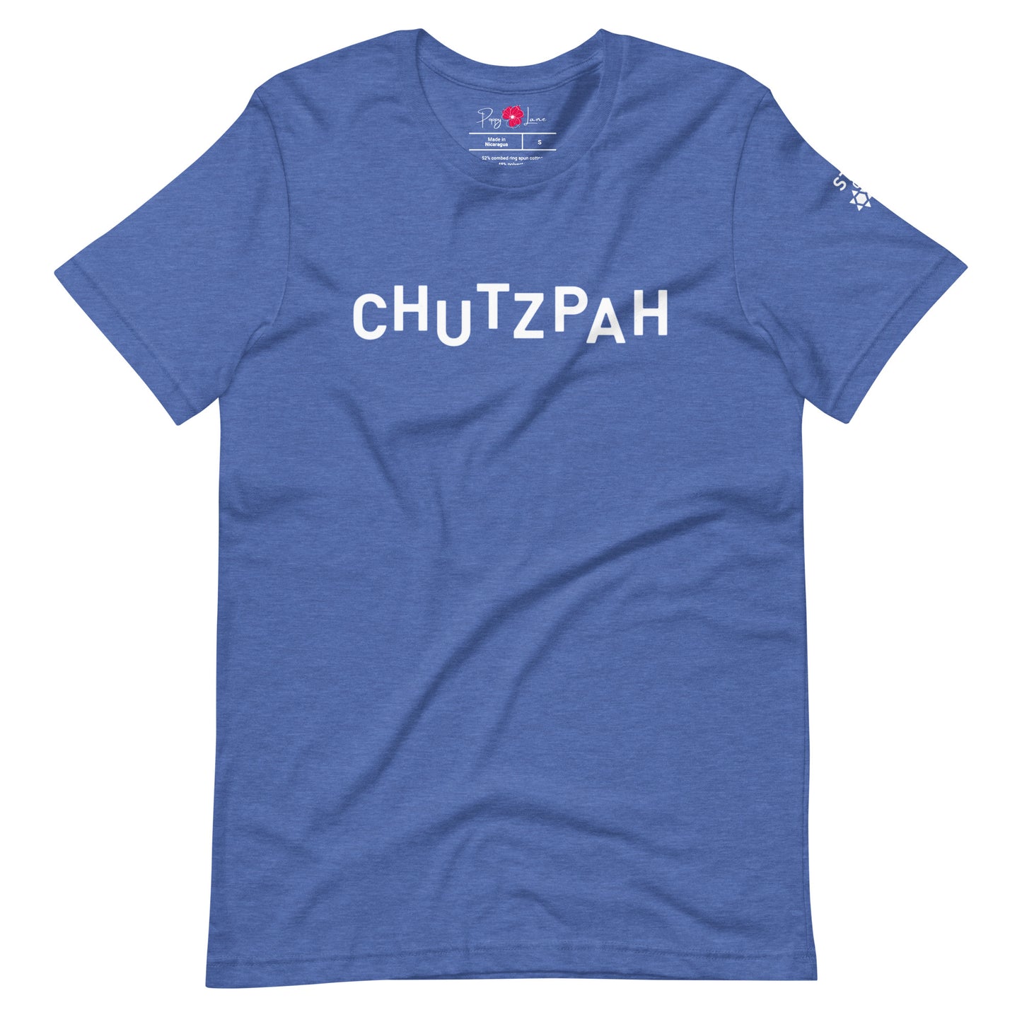 "CHUTZPAH" Unisex Short Sleeve Shirt