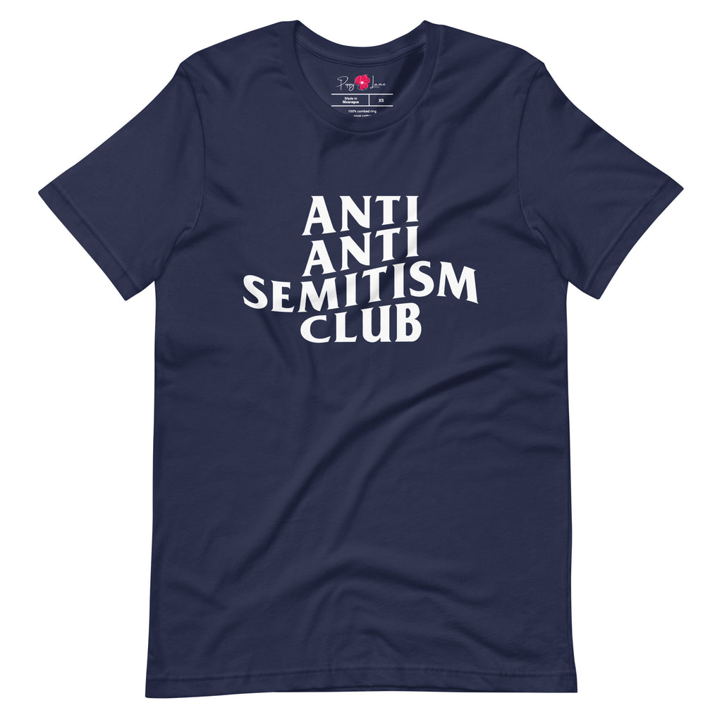 Anti-Antisemitism Club Unisex Short Sleeve Tee