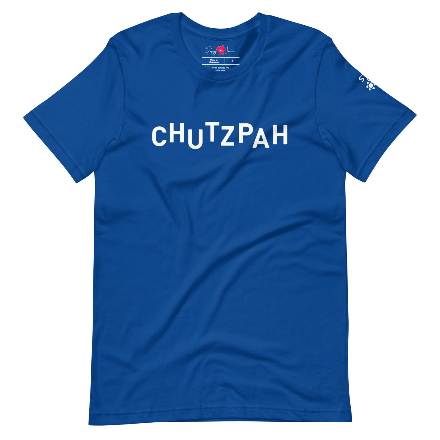 "CHUTZPAH" Unisex Short Sleeve Shirt