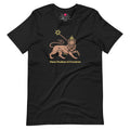 The Reggae Session T-Shirt in Vintage Black by Storied Podcast, featuring artwork by Yonatees
