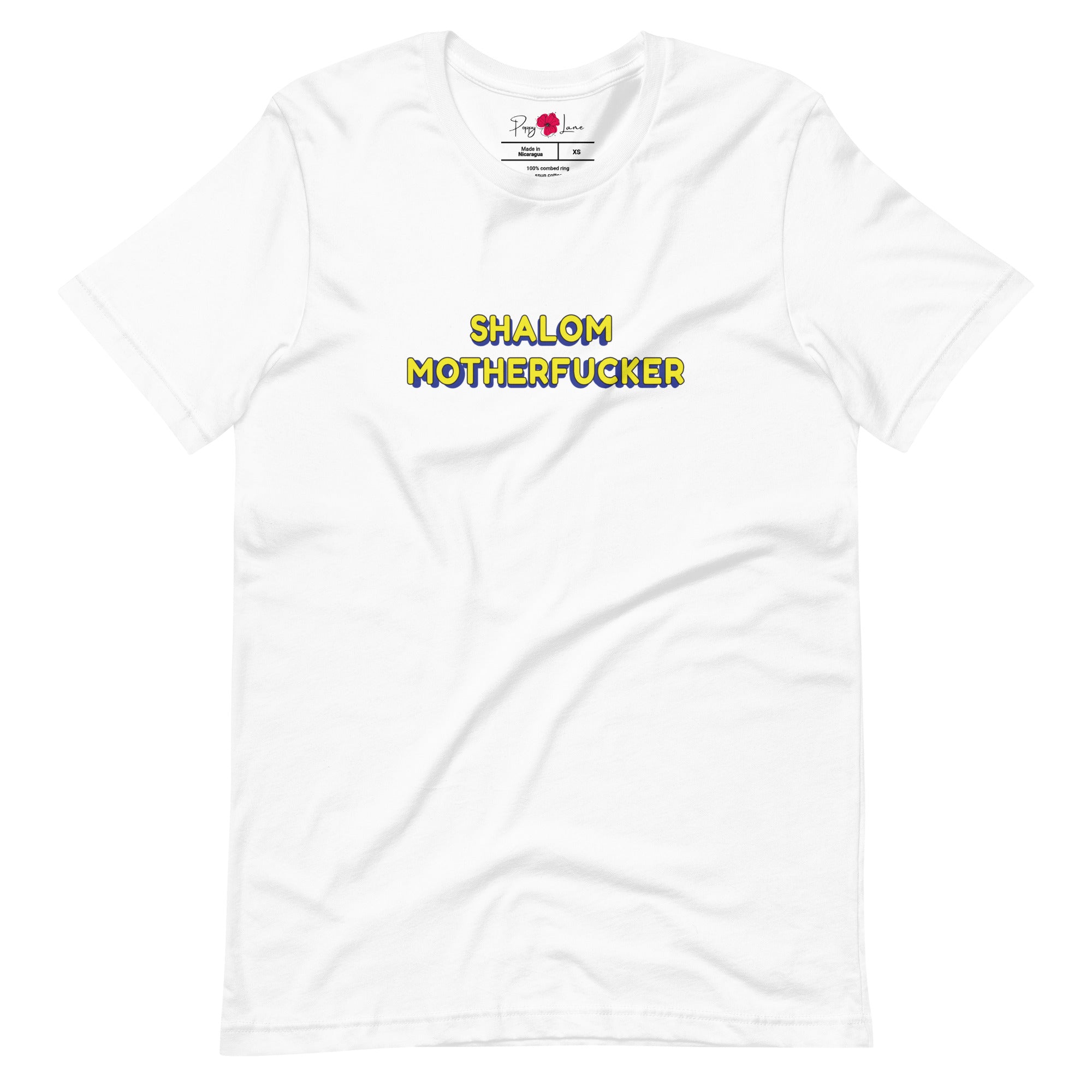 "Shalom Motherfucker" Short Sleeve Tee