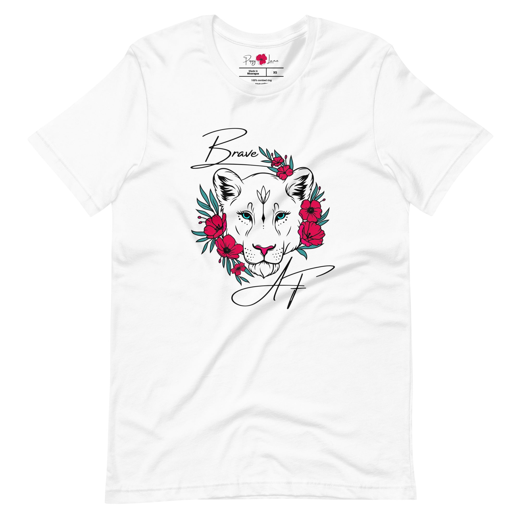 "Brave AF" Short Sleeve Tee