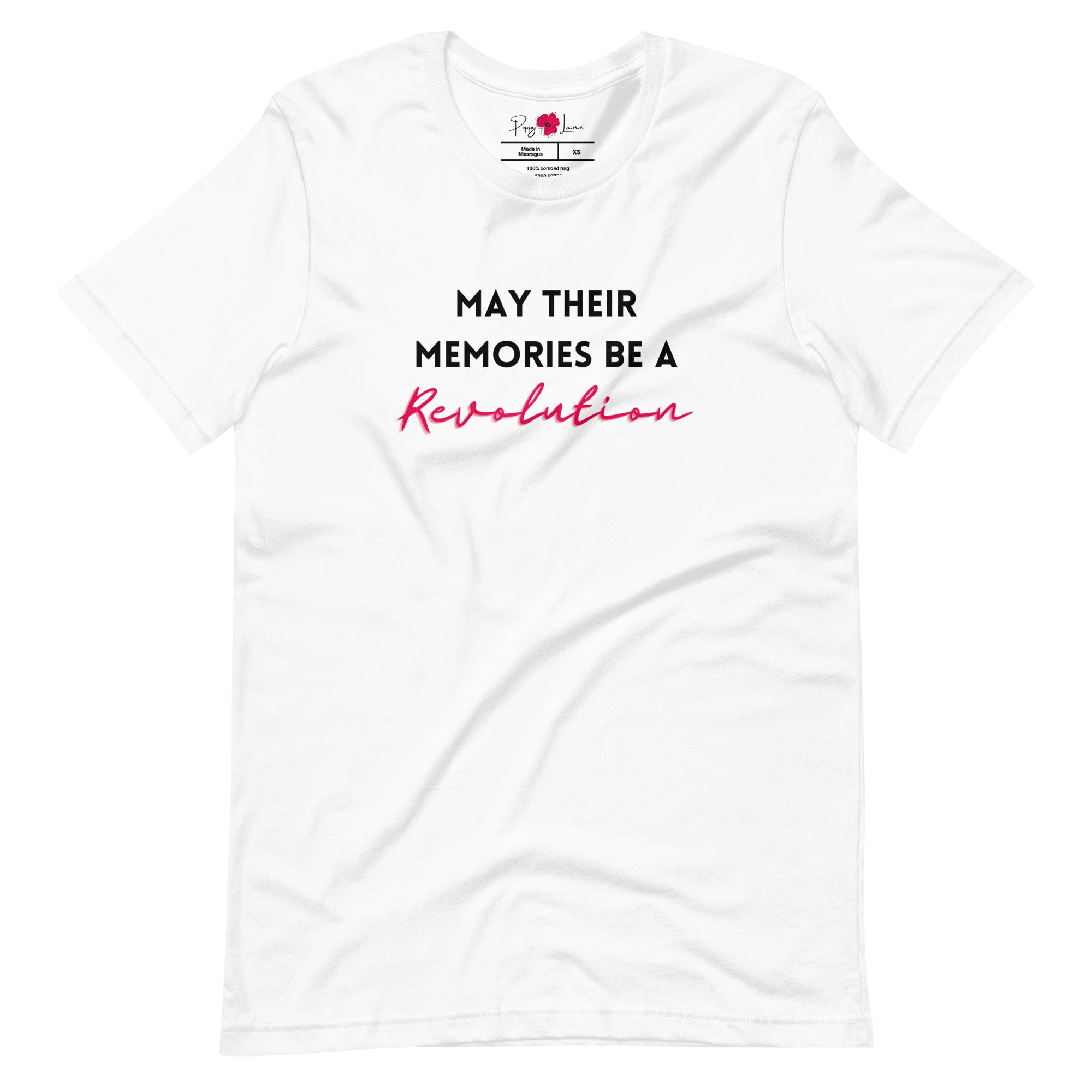 "May Their Memories Be a Revolution" Short Sleeve Tee