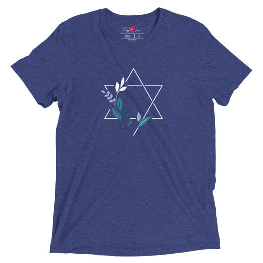 "Hatikvah" Unisex Tri-blend Short Sleeve Tee