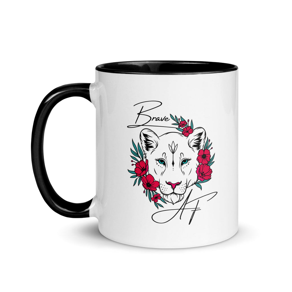 "Brave AF" Ceramic Mug