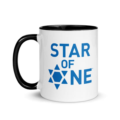 "Star of One" Blue Logo Coffee Mug