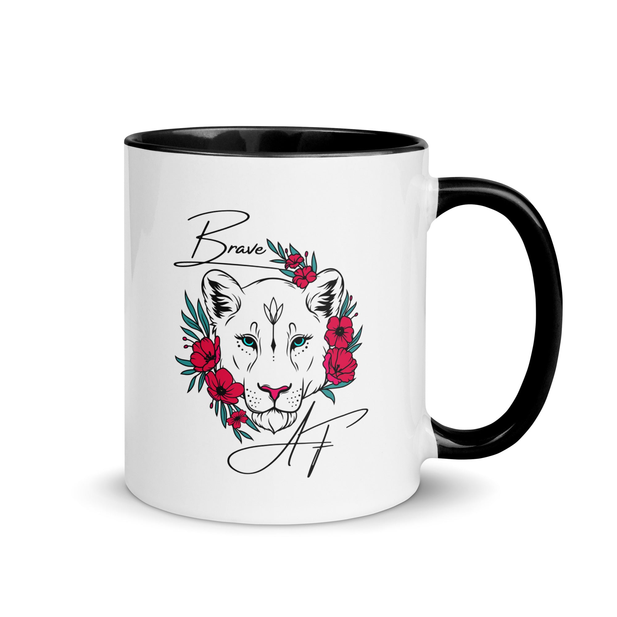 "Brave AF" Ceramic Mug