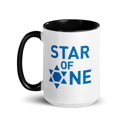 "Star of One" Blue Logo Coffee Mug