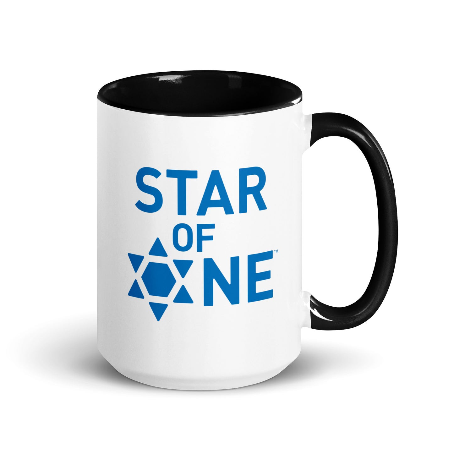 "Star of One" Blue Logo Coffee Mug