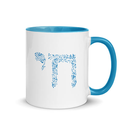 "Chai" Blue & White Coffee Mug