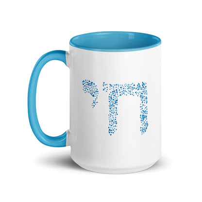 "Chai" Blue & White Coffee Mug