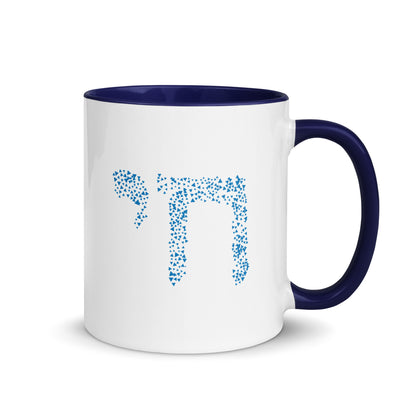 "Chai" White & Navy Mug