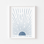 Hebrew Prayer Wall Art Set – Shema & Modeh Ani