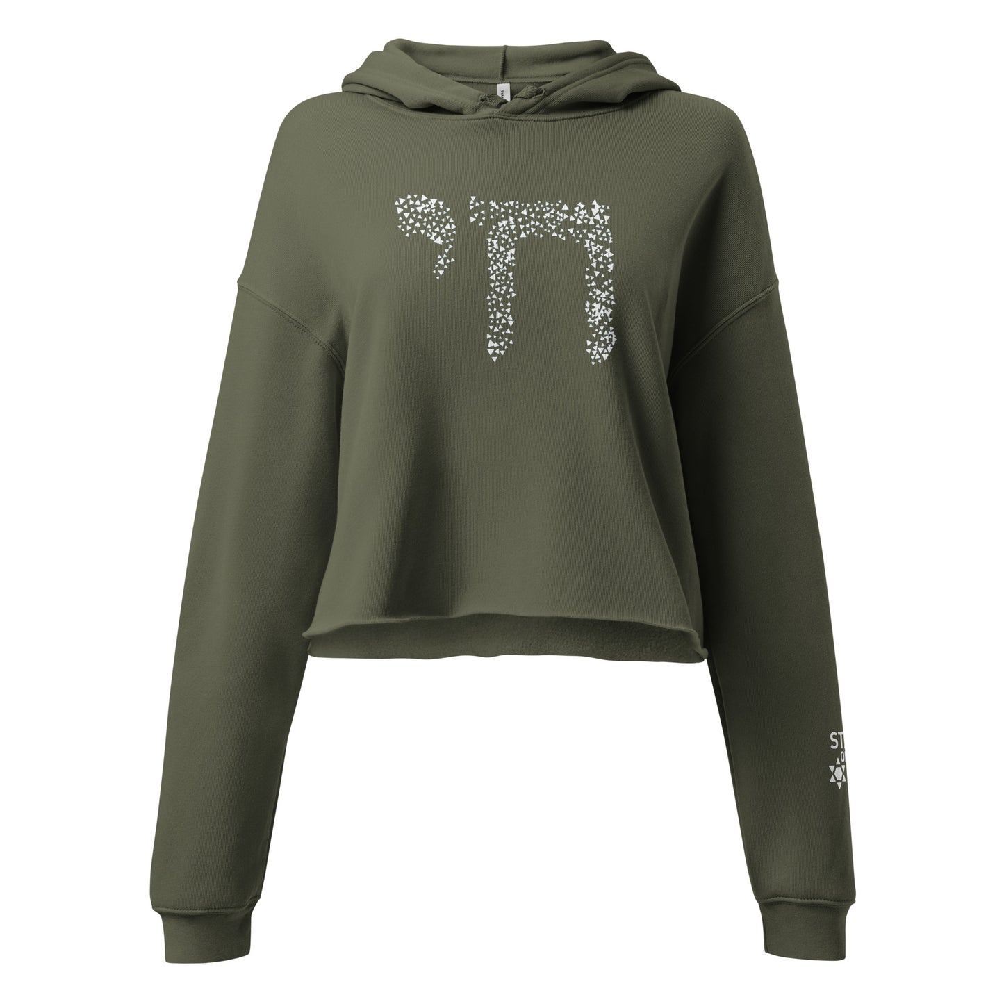 "Chai" Women's Crop Top Hoodie