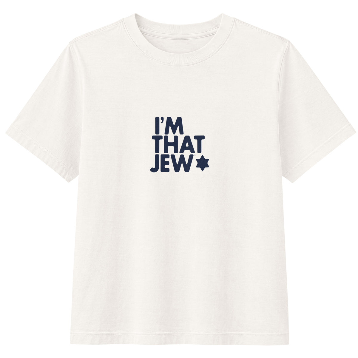 I'm That Jew™ Women's T-Shirt in Vintage White by Eitan Chitayat
