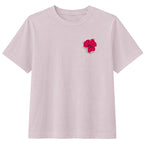Washed Lavender Poppy Lane Poppy Garment-Dyed Tee with small poppy graphic on the chest