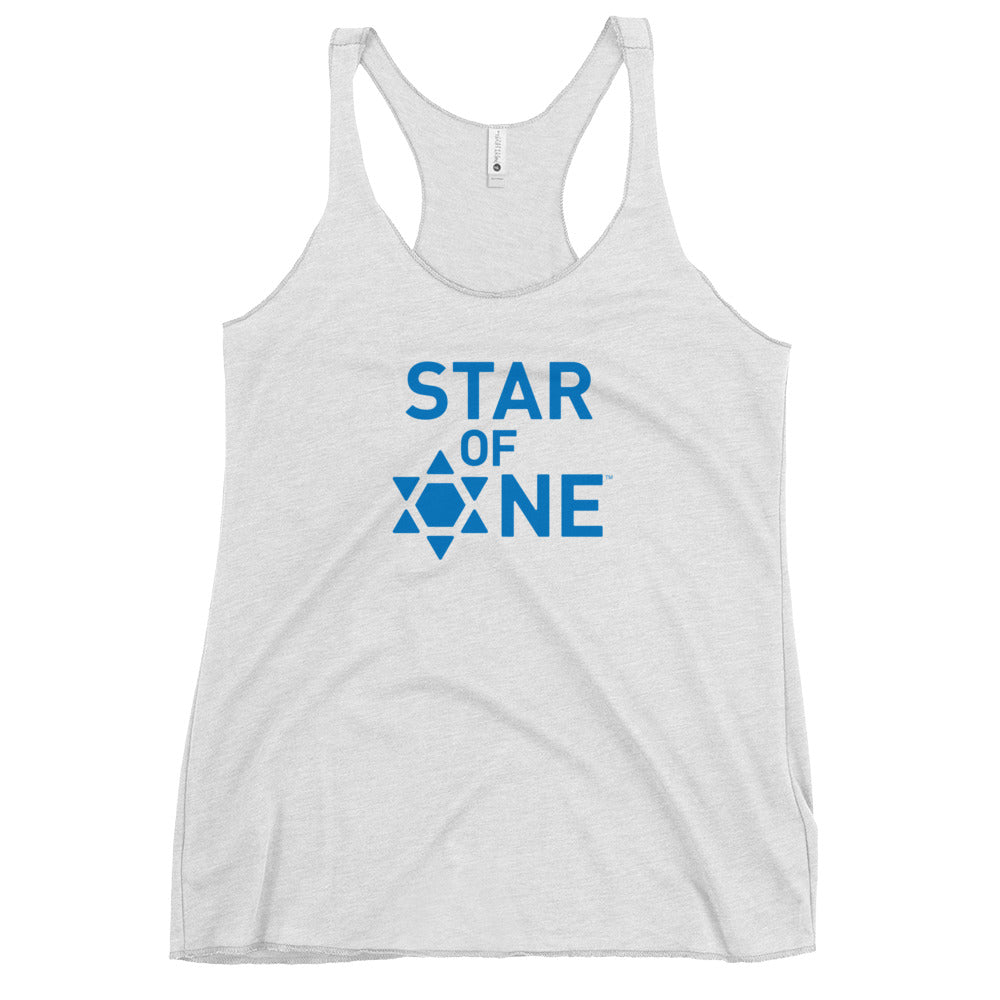 "Star of One" Women's Racerback Tank