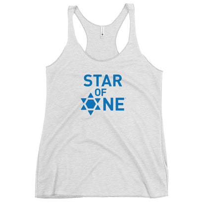 "Star of One" Women's Racerback Tank